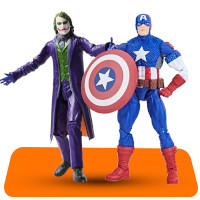 Brinquedos dos super-heris