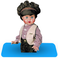 Juanín pérez boneco 50cm