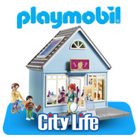 Plamobil cidade edifcios